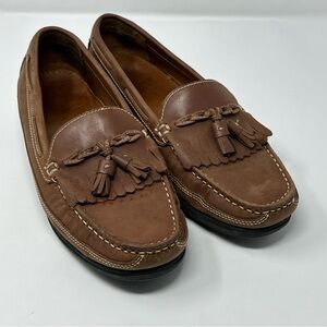 DOCKERS Brown Leather Casual Shoes Mens Size US 11 D